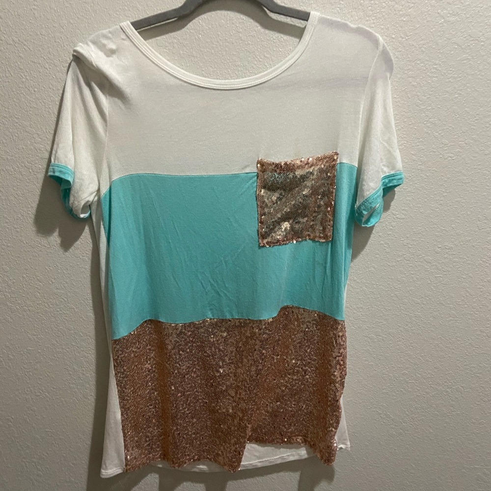 BiB! Cute Sequin Blouse